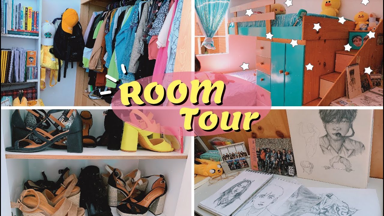 MI ROOM TOUR!! LA REALIDAD AMIGAS - Cuando compartes cuarto con tu hermana ARMY xD ♥ Margot Valdez