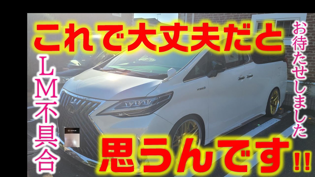 LEXUS LM不具合徹底検証‼️【エンブレムなのか！？】#レクサス#lexus#lm#アルファード#30系後期#ヴェルファイア#スワップキット