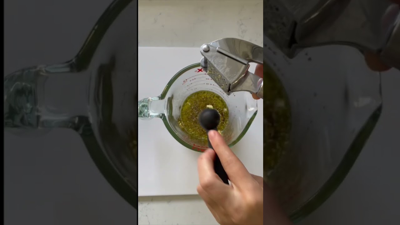 Easy Greek salad dressing. Full recipe at the link in bio.