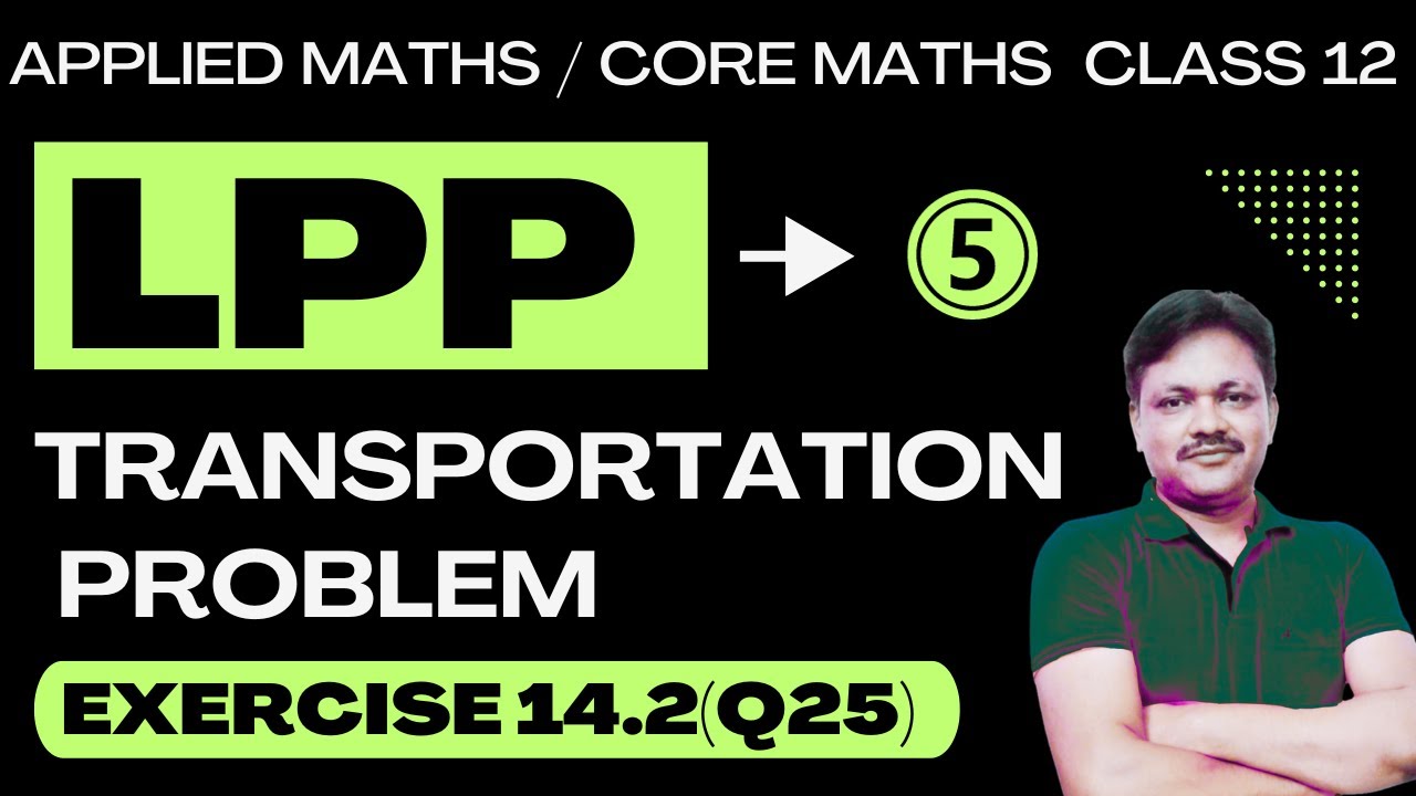 Linear Programming Part 4 | LPP | Transportation problem | Applied Maths Class 12 | Gaur Classes