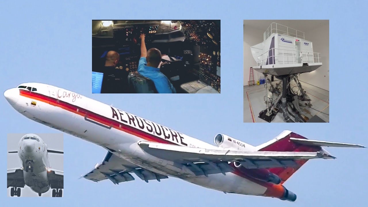 BOEING 727 TRAINING AEROSUCRE CREW - SIMULATOR USA FLORIDA