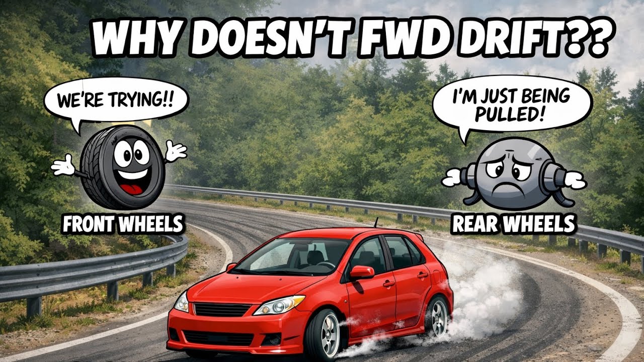 Why Doesn’t FWD Drift? | Front-Wheel Drive Explained!