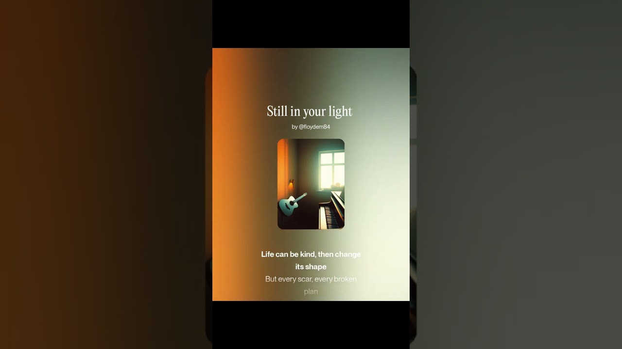 Still in your light