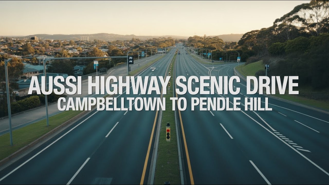 Campbelltown to Pendle Hill NSW | Calm Sydney Suburban Drive | Aussie Drive Scenic Highways
