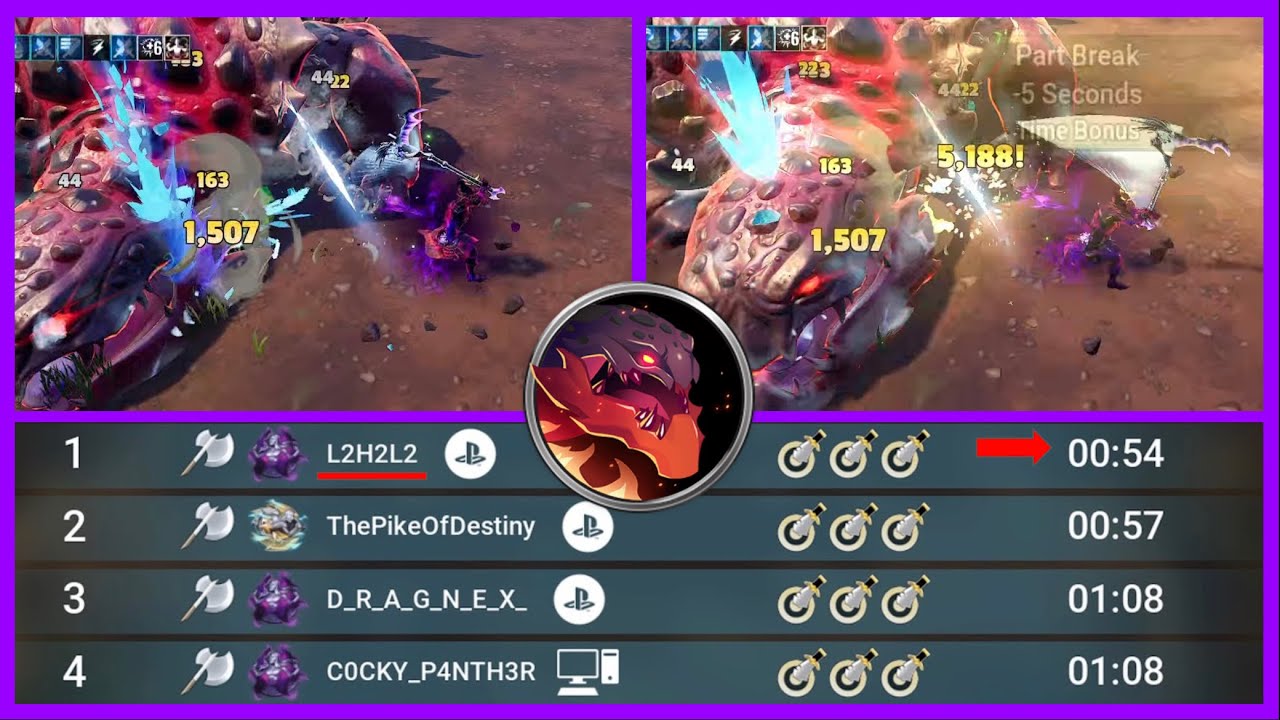 Charrogg 0:54 Axe (Day 6 Dauntless Trial)