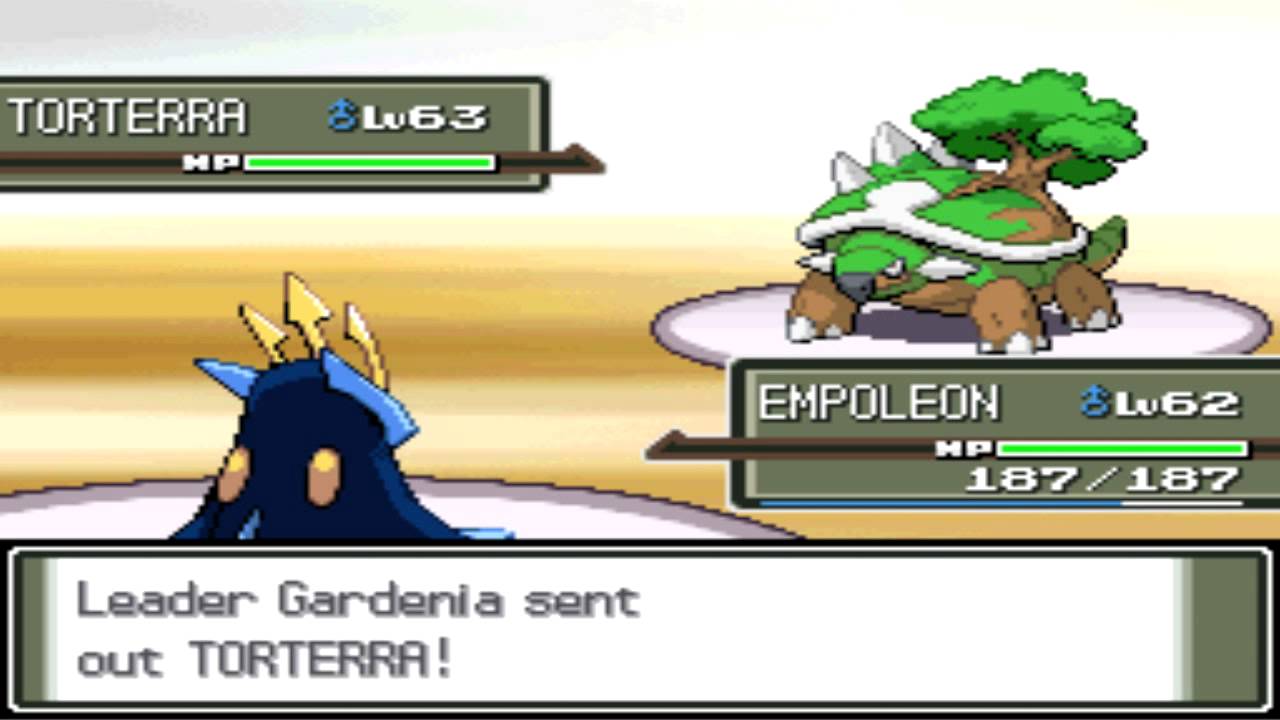 Pokémon Platinum - Battle vs. Leader Gardenia [Rematch]