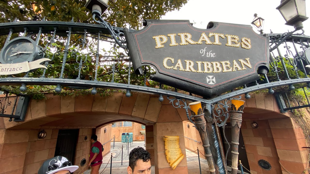 Disneyland Reopened Pirates of the Caribbean (FIRST BOAT POV)