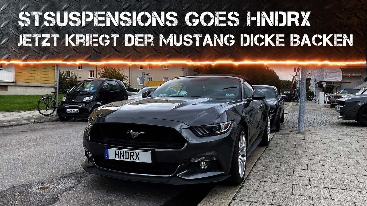 🚗 Distanzscheiben Sonderlösung für den 2018er Ford Mustang – ST Suspensions 🔧🔥