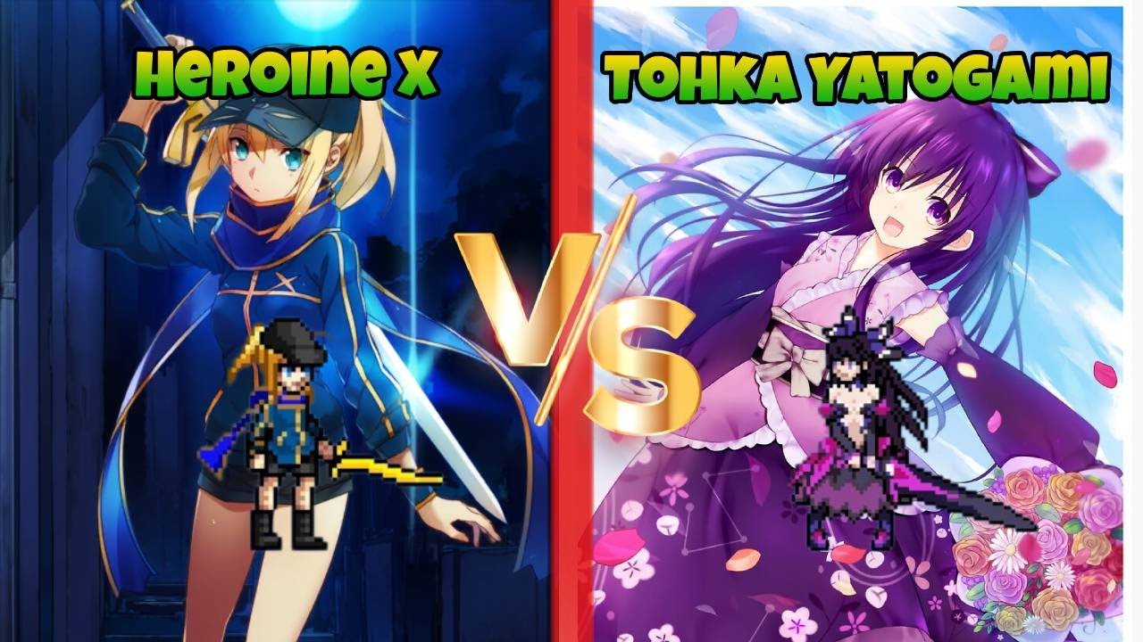 Jum Force MUGEN Heroine X vs Tohka Yatogami