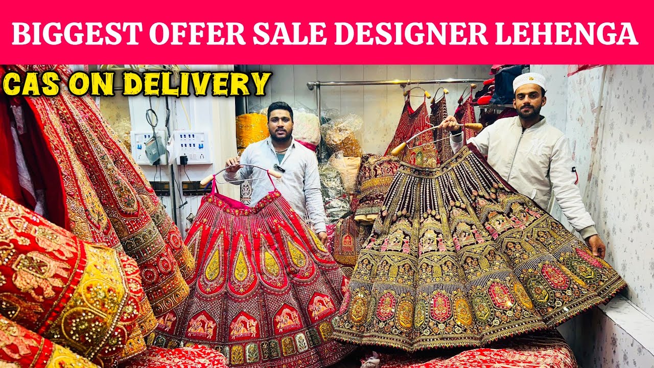 New latest 2025 Lehengas Collection | Lehanga Market Chandni chowk | Hajra Lehenga House