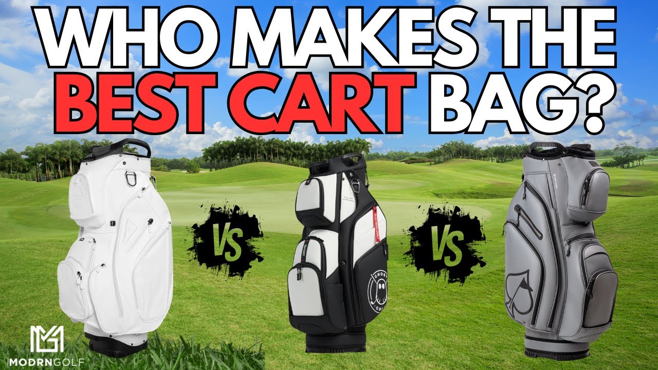 BEST CART BAG IN 2025? GHOST GOLF - SUNDAY GOLF - PINS AND ACES CART BAGS