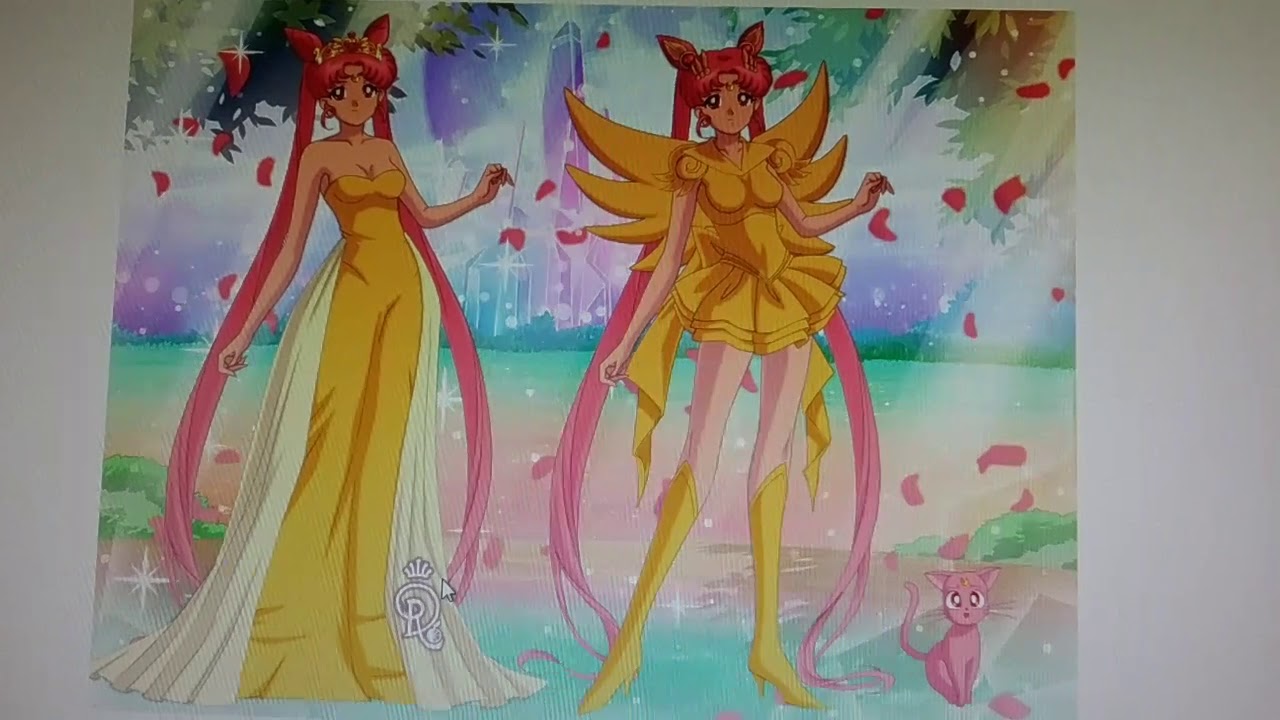 Sailor Senshi Maker Creation Black Lady , Chibiusa , Rini , Sailor Chibi Moon , Small Lady Serenity