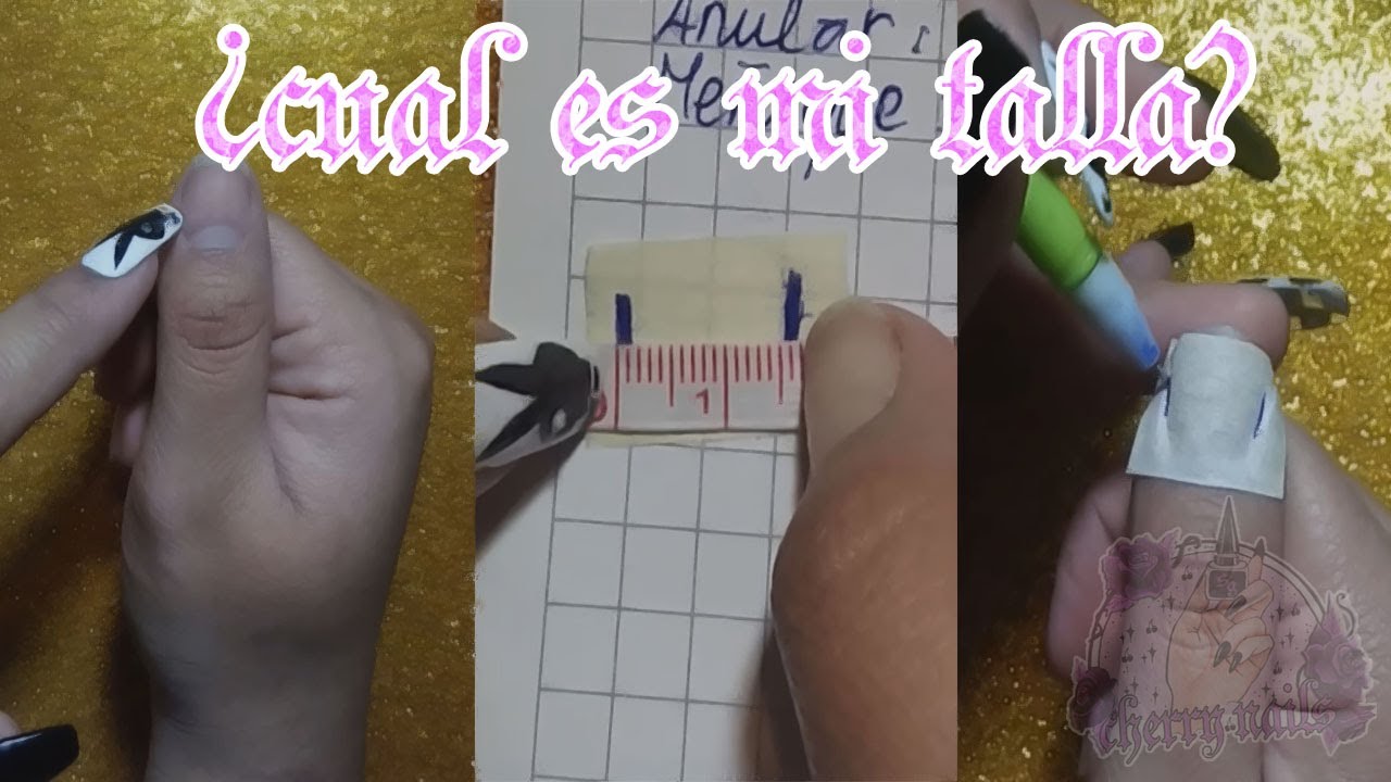 COMO MEDIR TUS UÑAS PARA PRESS ON NAILS @cherrynailssg.cl