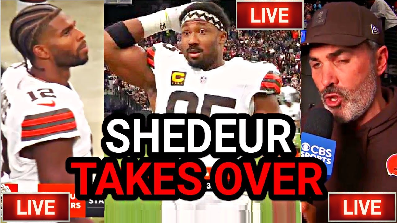 SHEDEUR SANDERS FIRST NFL START! 👀 Raiders vs Browns LIVE Reaction & Commentary | QB1 Era Begins