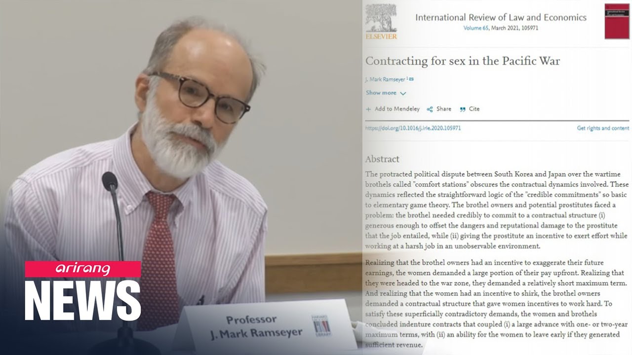 Harvard Law Professor Jeannie Suk Gersen Discusses Fellow Professor Ramseyer's 