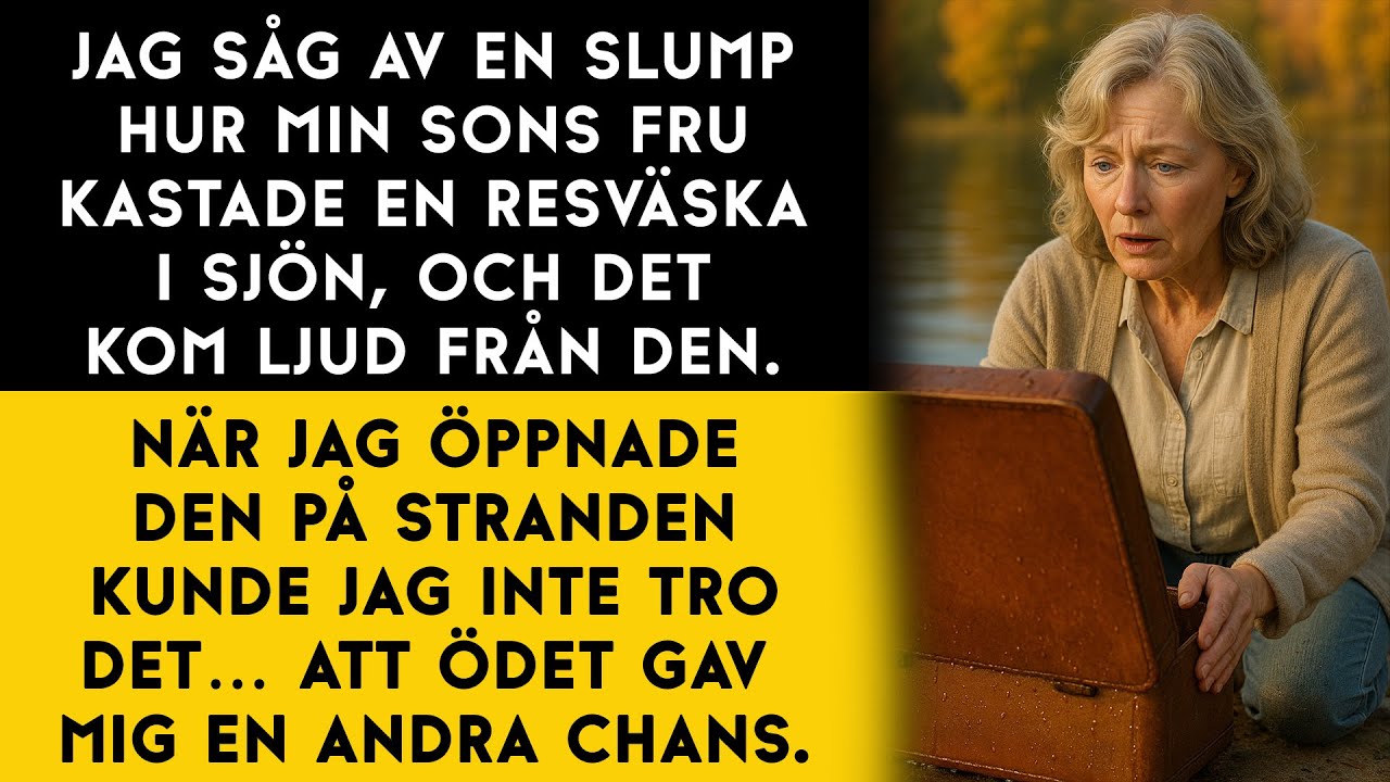 Min sons fru kastade i sjön det som gav mig livets mening tillbaka