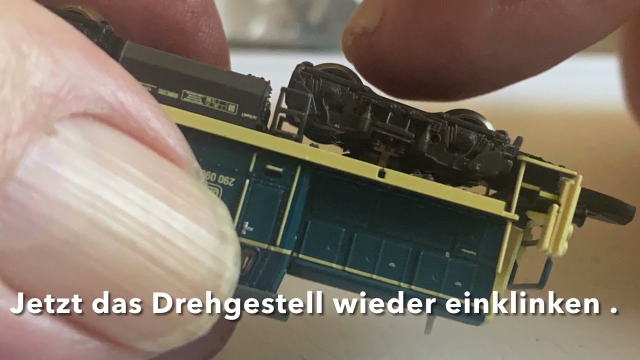 Umbau V90 Spur Z auf Haftreifen 