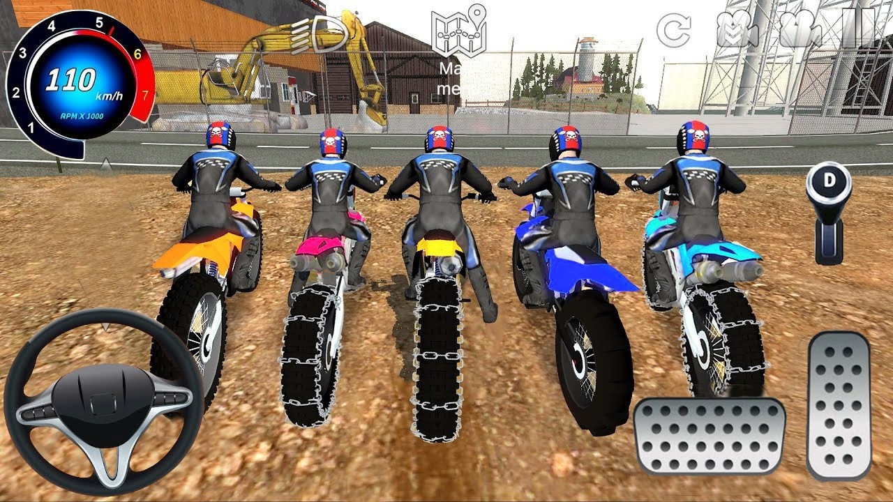 Impossible Bike Stunts Driving - Dirt Bikes Racing Simulator 2026 For Android IOS Mud gameplay [FHD]