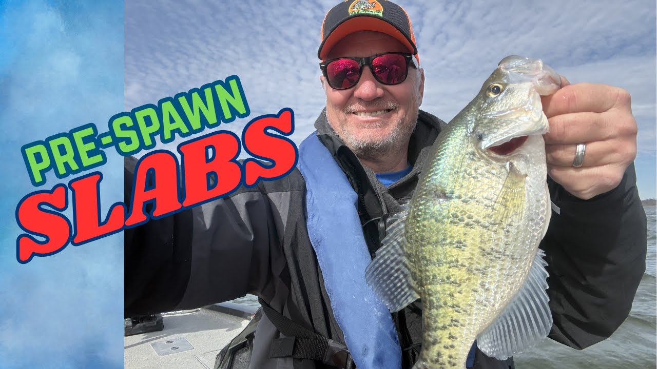 Catching PRE SPAWN Crappie in COLD Water