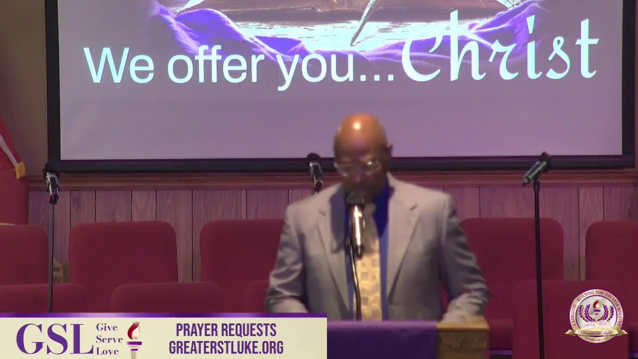 Greater St. Luke Baptist Church, Jackson , TN -  Sunday Worship Celebration,  January 18, 2026