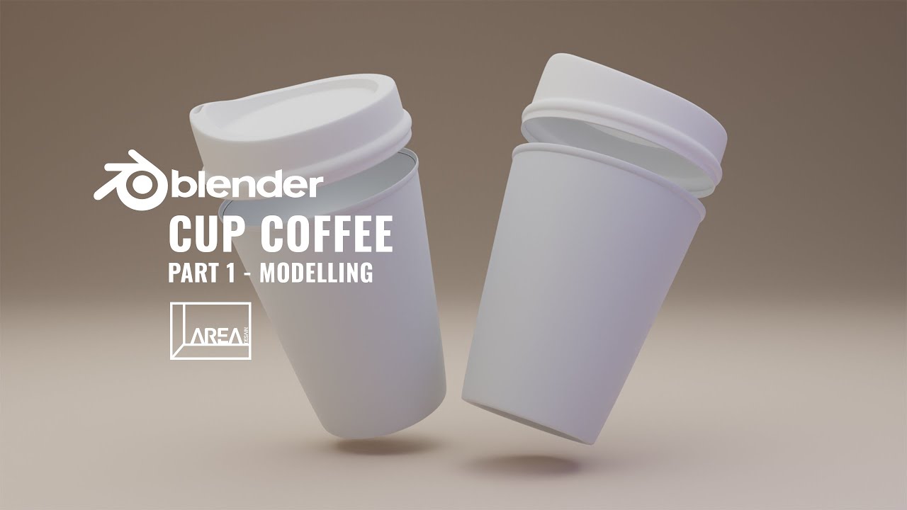 Tutorial Modelling Cup Coffee Blender | Blender Tutorial Indonesia | Blender Pemula | Part 1