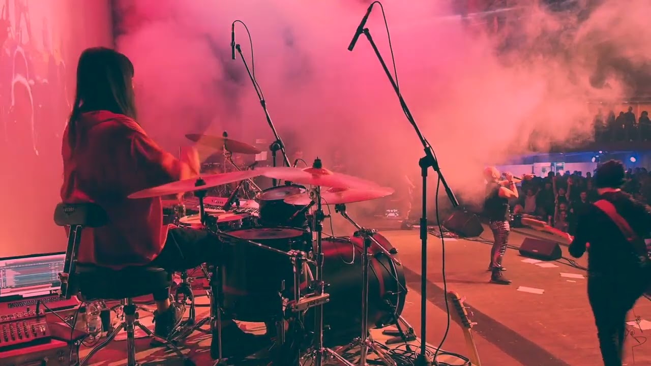 Negramaro Tribute Band - Via Le Mani Dagli Occhi live @ Tuscany Hall (FI). Mimí Out Drum Cam
