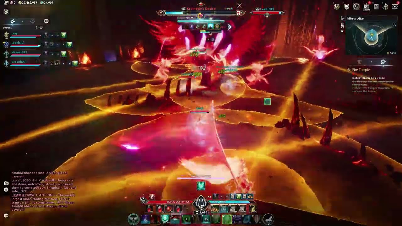 AION 2 | Conquest | Fire Temple | Cleric POV