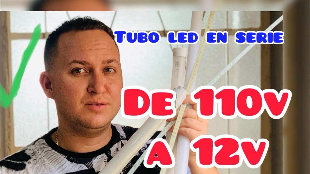 C&oacute;mo convertir un tubo led de 110v a 12 v en espa&ntilde;ol 👆🙏@EvelNodarsepereira