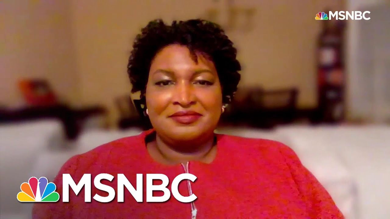 Stacey Abrams On How Coronavirus Stimulus Package Shortchanges Election Funding | All In | MSNBC