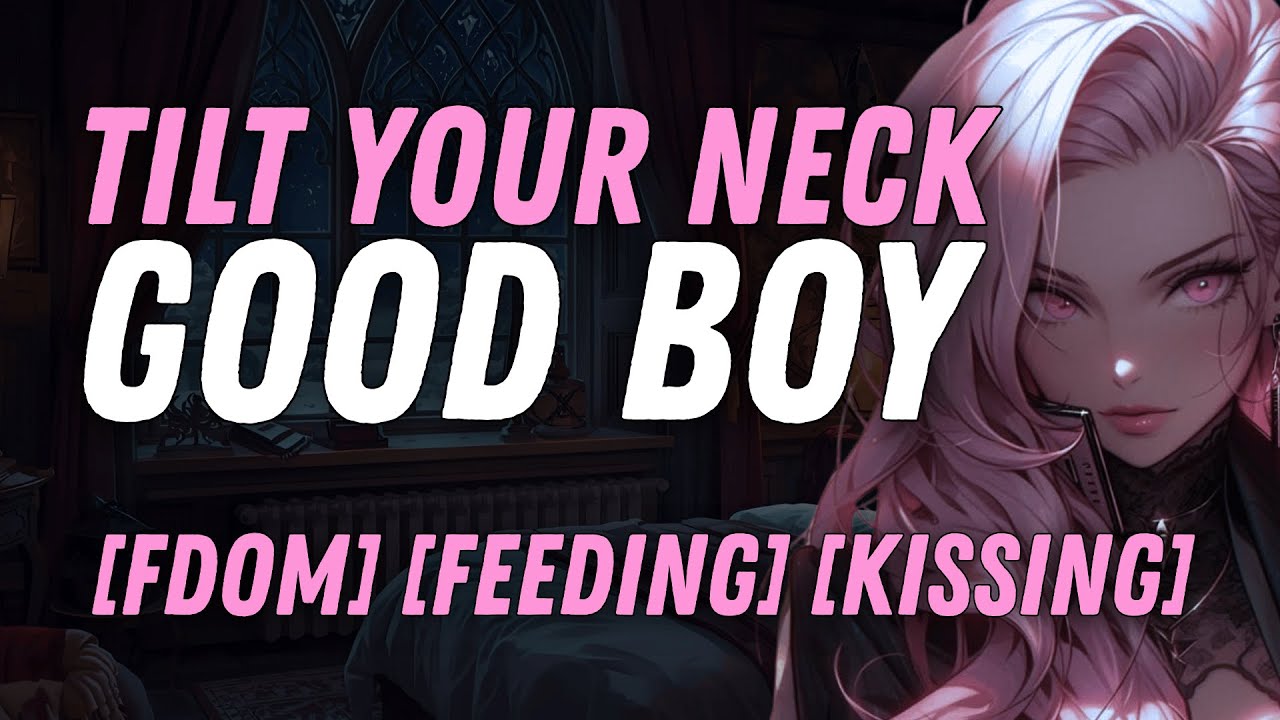 [F4M] Your Vampire Captor Feeds On You In A Snow Storm [Fdom][Kissing][Feeding]