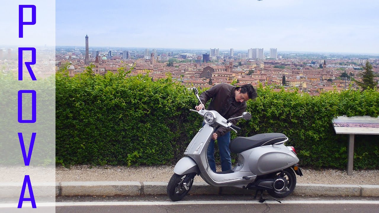 In Vespa elettrica sui Colli bolognesi