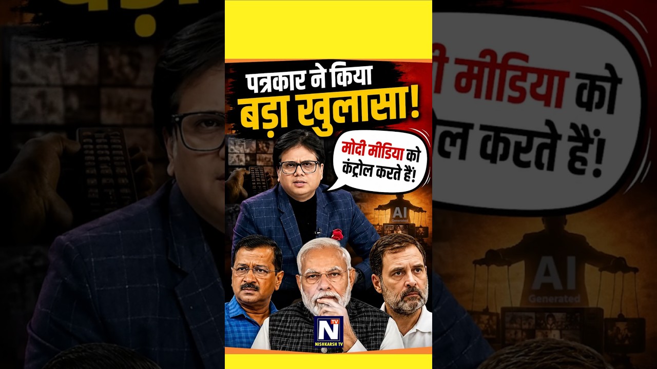Journalist stopped AAP spokesperson from speaking! #aap #congress #bjp #pmmodi #viral #trending #news#facts