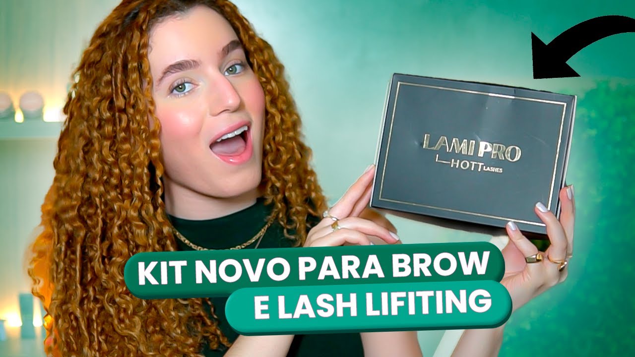 Testando o KIT DA LAMI PRO HOTT LASHES, vale a pena? Duda Santiago