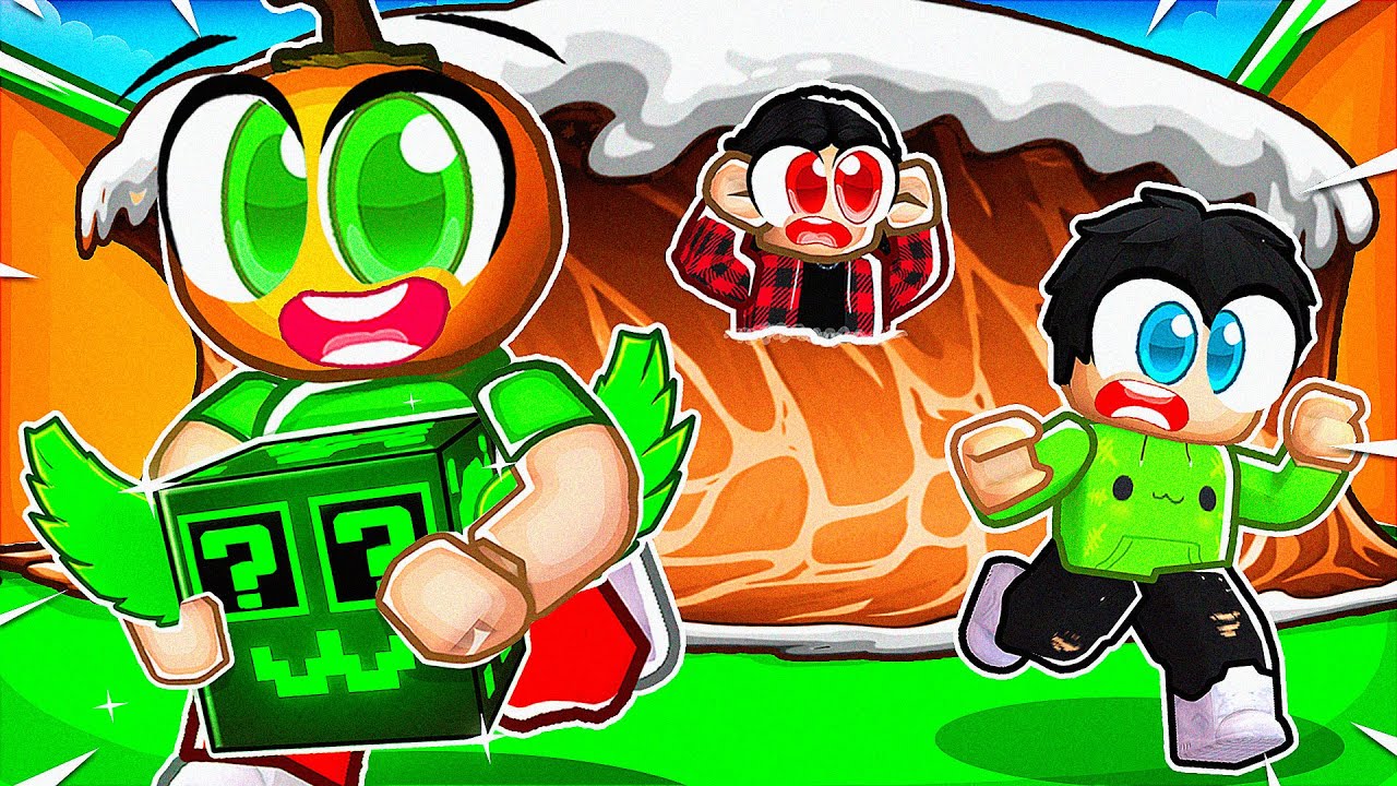 Asitli Kola Tsunamisinden Radyasyonlu LUCKY BLOCK Çaldım! ☢️ | Roblox
