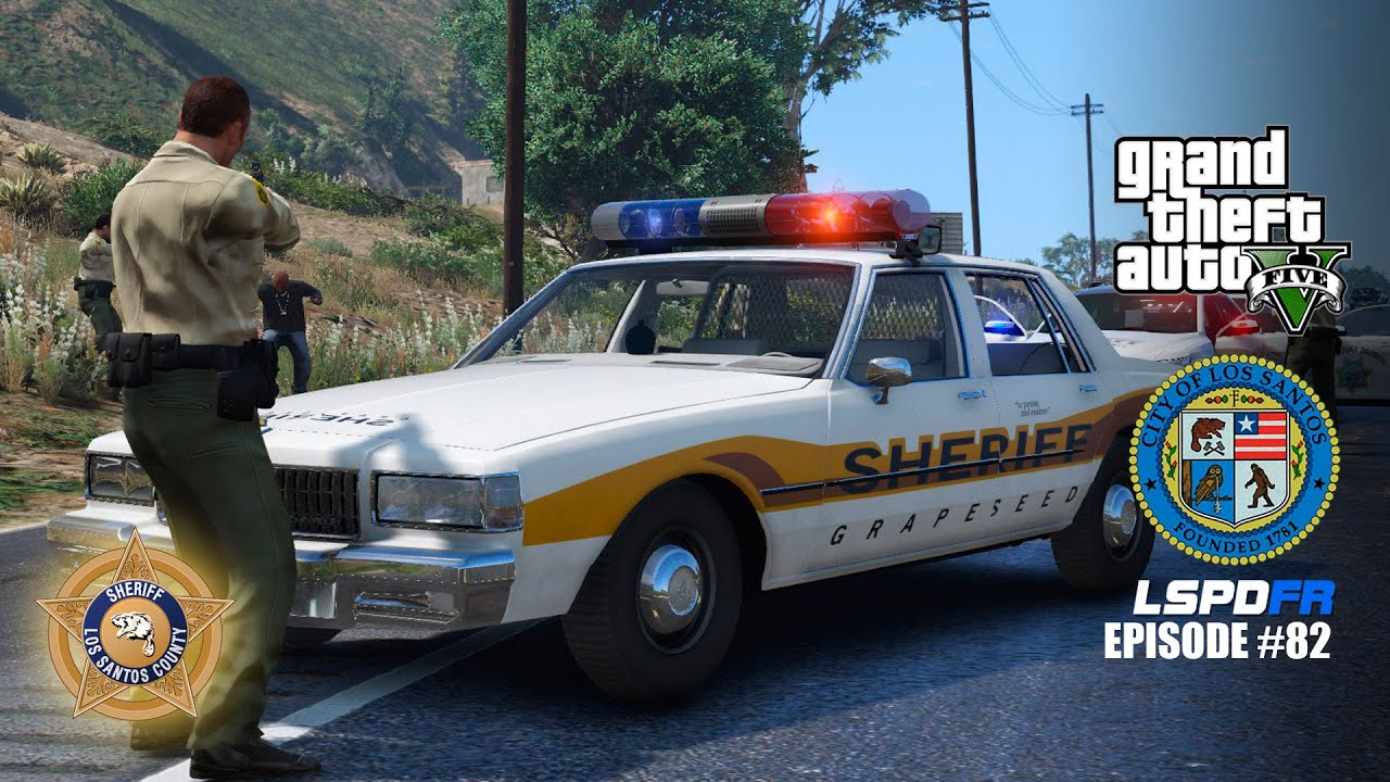 GTA 5 PC Mods: LSPDFR Episode #82 - Grapeseed Sheriff