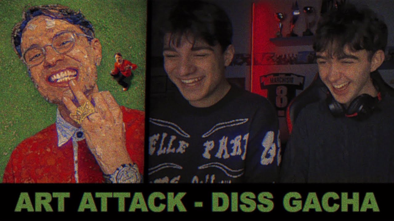 DISS GACHA, SALA: “Art attack” - REACTION *UN GENIO DEL RAP*