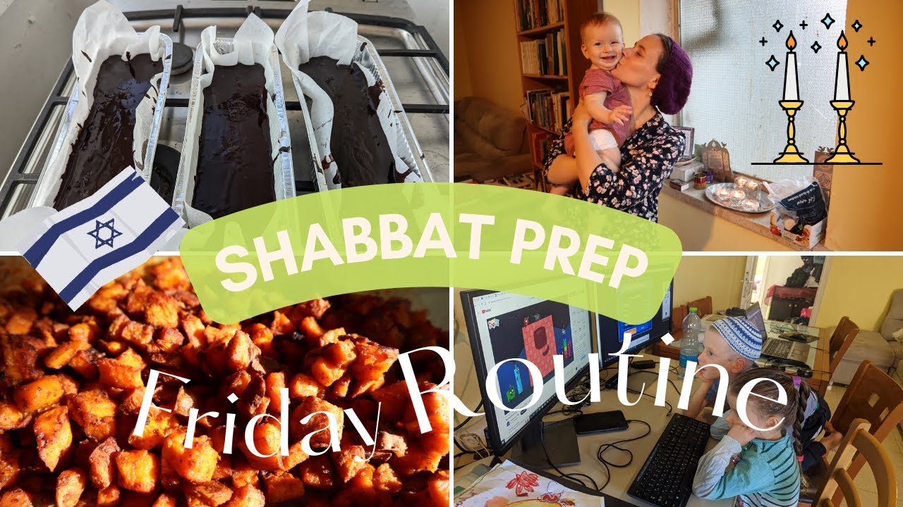 Shabbat Prep | Friday Routine | How We Get Ready for Shabbat | Orthodox Jewish in Israel