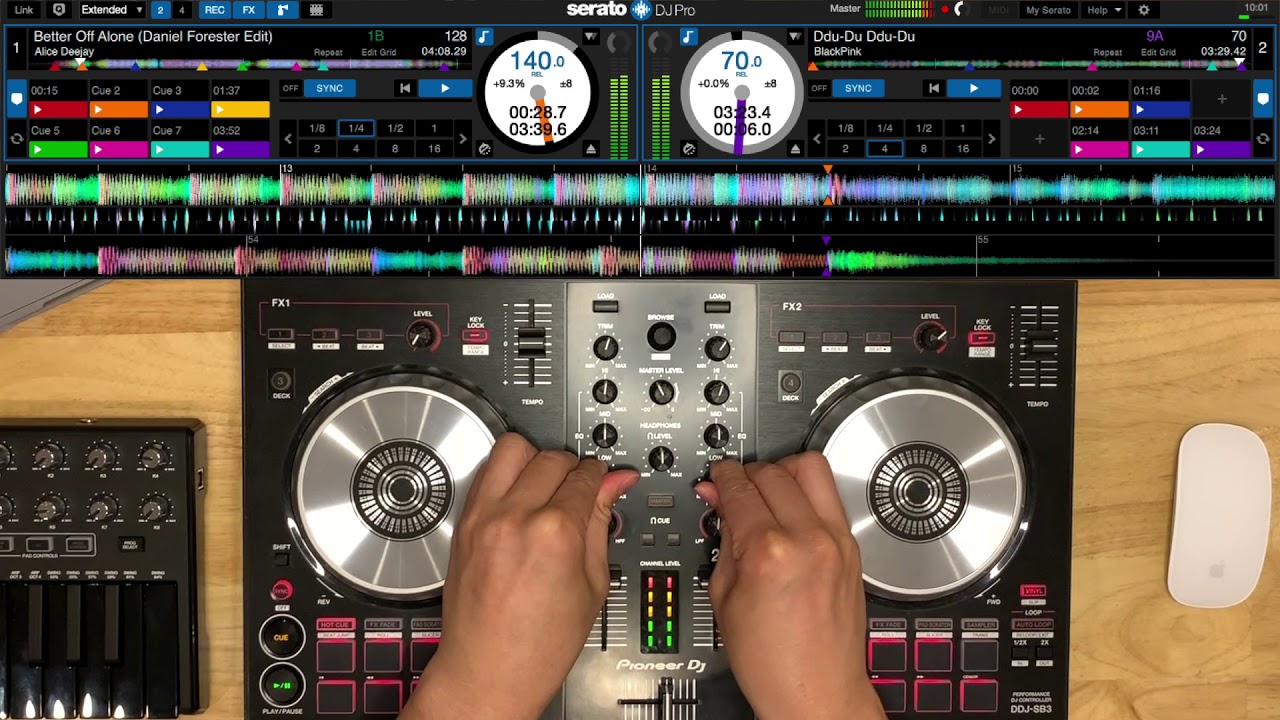 Pioneer DDJ SB3 | BUILD UP LOOP TRANSITION | ELECTRO | K-POP | DANCE