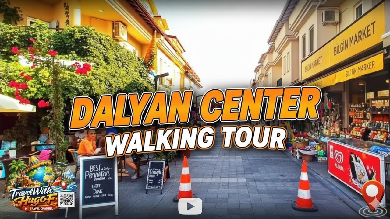 🇹🇷 Dalyan Center Walkingtour @TravelwithHugoF #dalyan #turkey #travelvideo