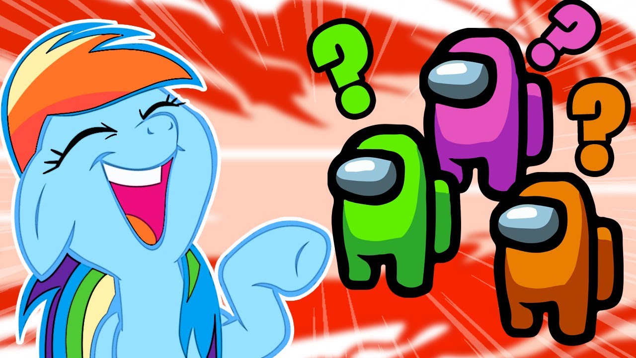 RAINBOW CHARADA DASH (Among Us) ‹ Luli Rarity ›