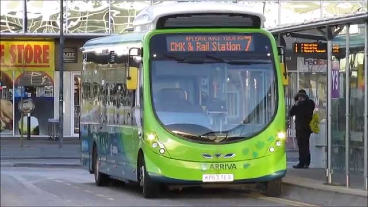 Trains & Buses in Milton Keynes Winter 2015