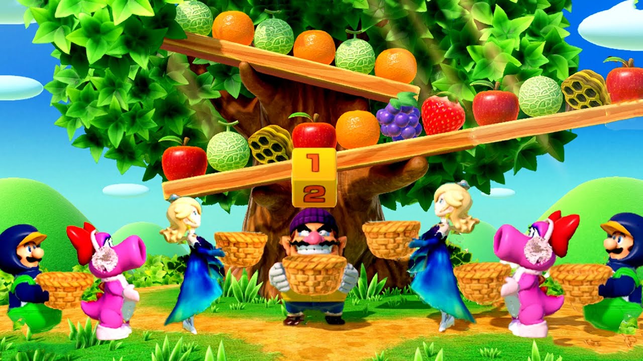 MARIO PARTY SUPERSTARS MINIGAMES COIN BATTLE MASTER CPU
