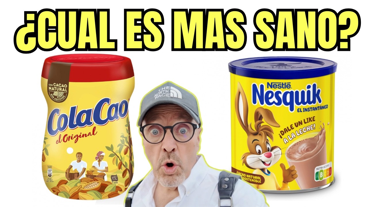 🥛🍫 ¿QUE ES MAS SANO EL COLACAO O EL NESQUIK? ¿POR QUE UNO HACE GRUMOS? 🥛🍫