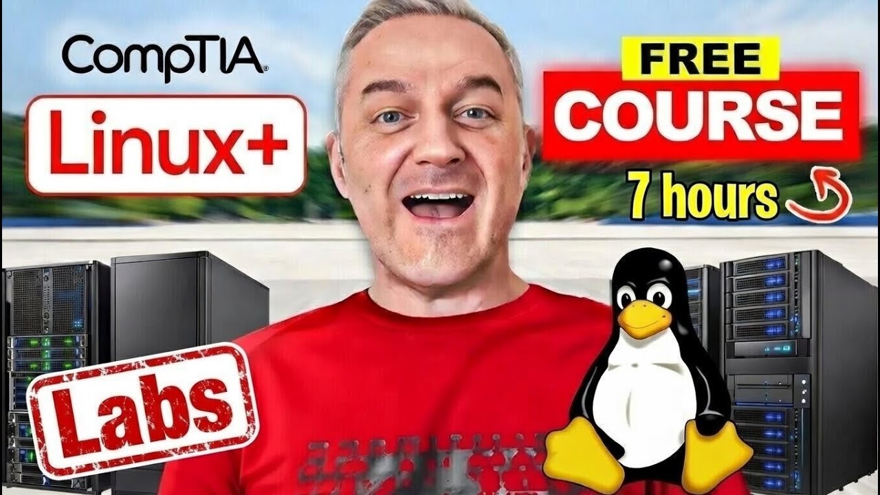 CompTIA Linux+ Labs Course (XK0-006) - 7 Hour Free Exam Prep