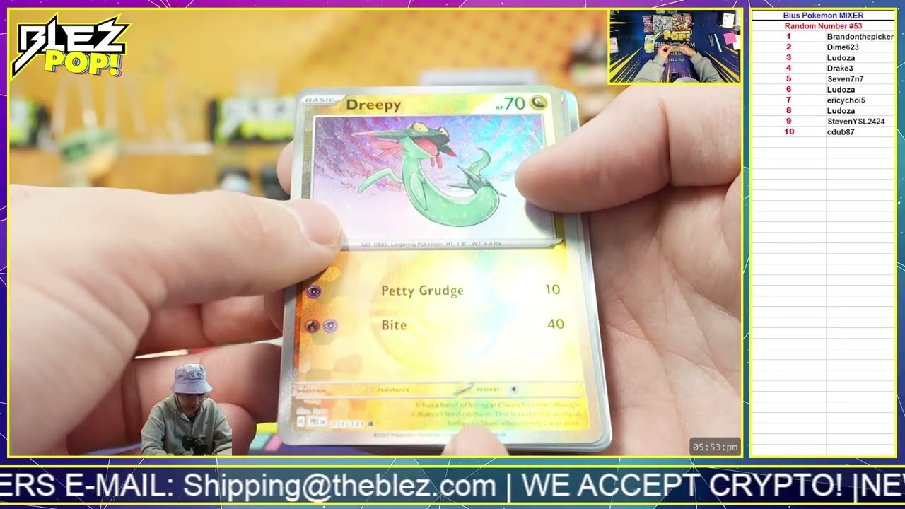 Blus Pokemon Mixer Random Number #53