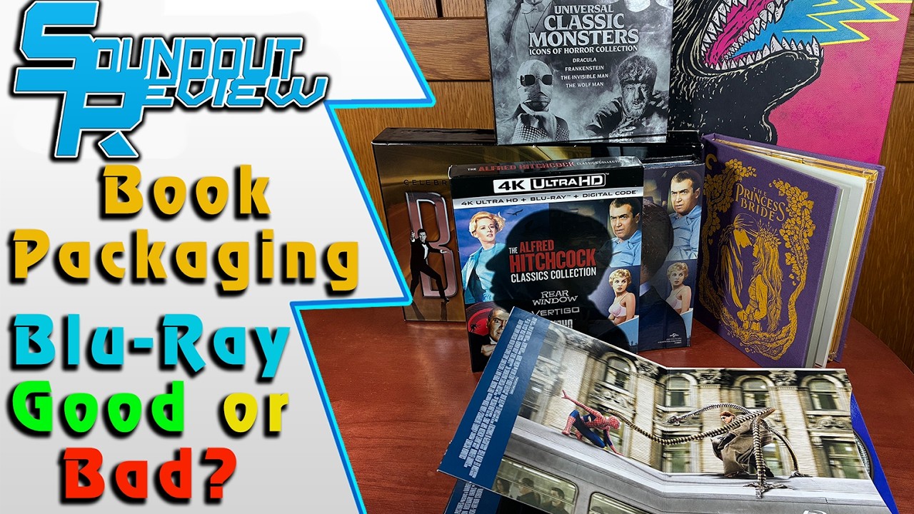 Book Style Packaging for Blu-Rays: Good or Bad? Digibooks Box Set (Criterion, Sony, WB) [Soundout12]