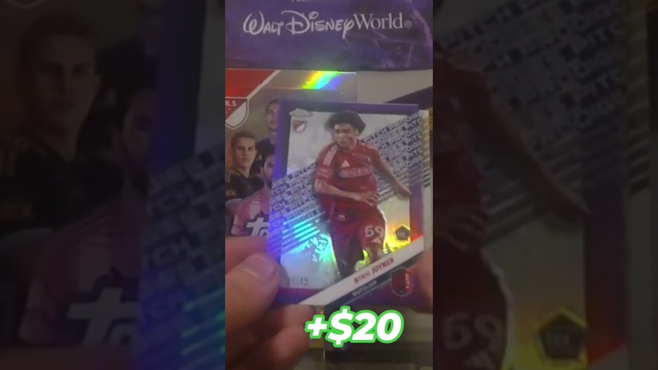 Распаковка /75 Pitch Prodigies Mkhyi Joyner из коллекции Topps 2025 MLS Chrome! #MLS #allforcity ...