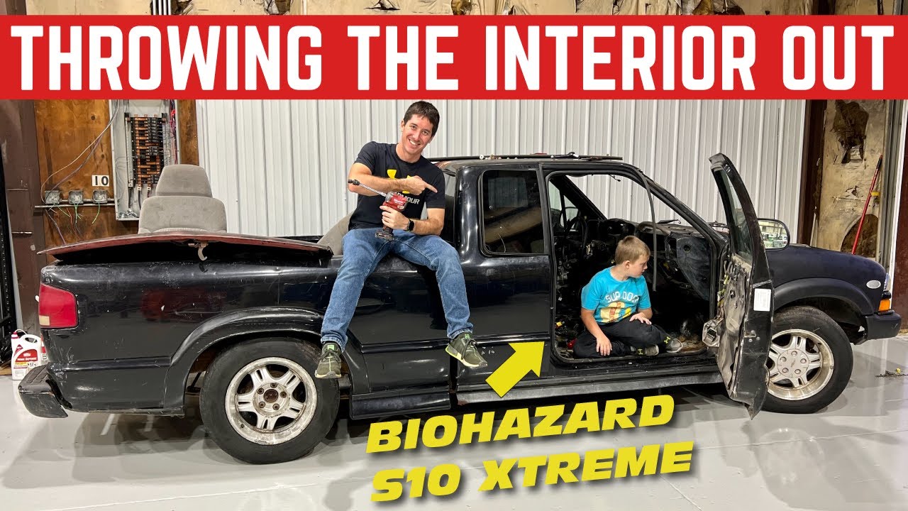 The FREE S10 Xtreme Was So NASTY We Threw The Interior In The TRASH