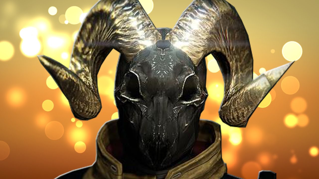 Destiny - THE RAM! EXOTIC WARLOCK HELMET!