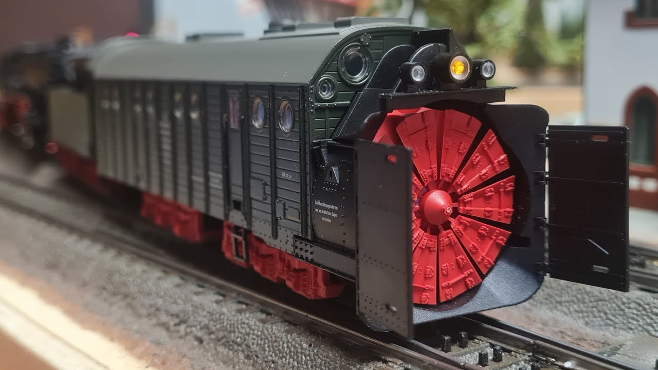 Maerklin 26830 DB Dampfschneeschleuder mit 52 3321 mit 2x ESU Loksound 5